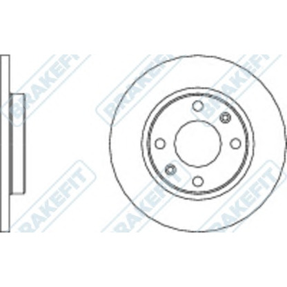 Photo Disque de frein APEC braking DK6011