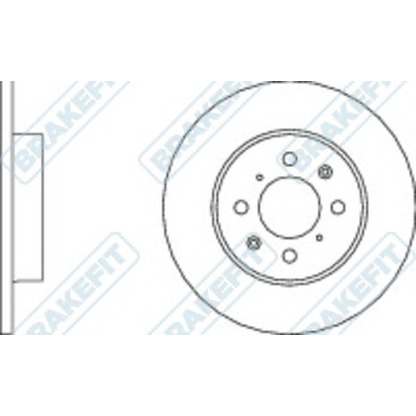 Zdjęcie Tarcza hamulcowa APEC braking DK6075