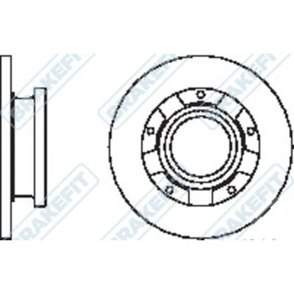 Photo Disque de frein APEC braking DK6054