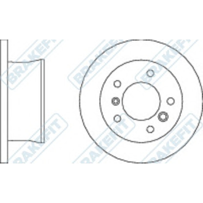 Photo Disque de frein APEC braking DK6111