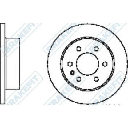 Photo Disque de frein APEC braking DK6023
