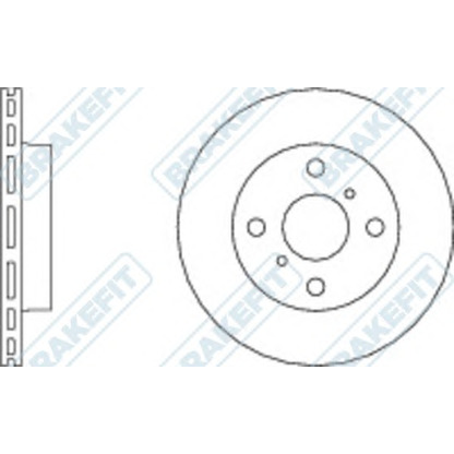 Photo Disque de frein APEC braking DK6099