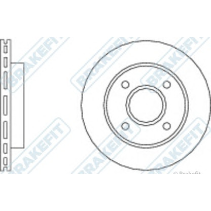 Фото Тормозной диск APEC braking DK6009