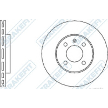 Foto Disco de freno APEC braking DK6036