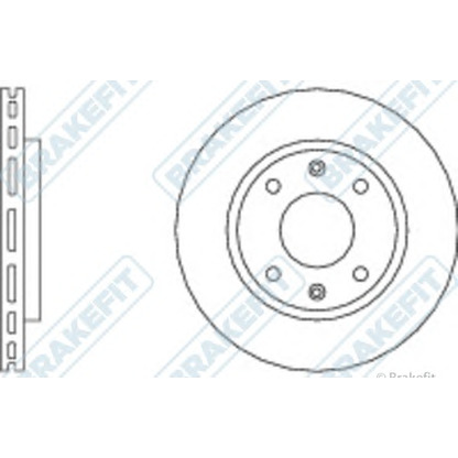 Фото Тормозной диск APEC braking DK6029