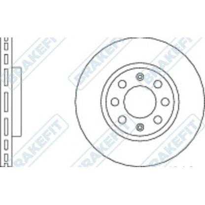 Foto Bremsscheibe APEC braking DK6010