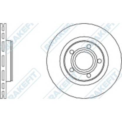 Фото Тормозной диск APEC braking DK6014