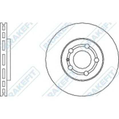 Foto Disco de freno APEC braking DK6019