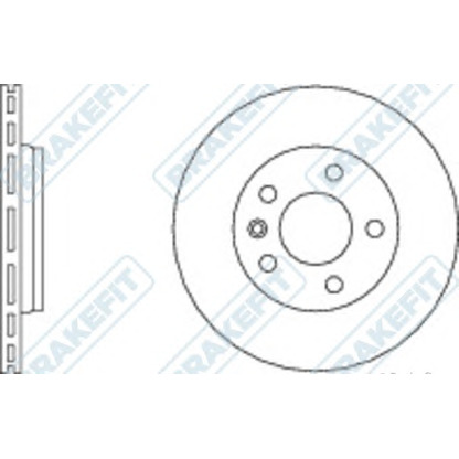 Photo Disque de frein APEC braking DK6022
