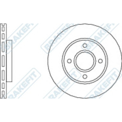 Фото Тормозной диск APEC braking DK6027