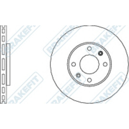 Foto Disco de freno APEC braking DK6040