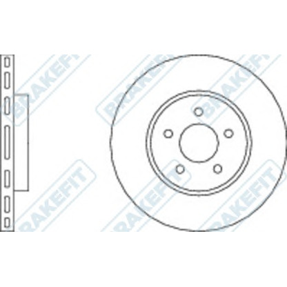 Photo Disque de frein APEC braking DK6018