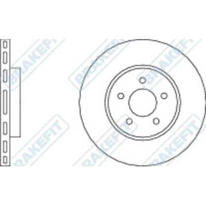 Photo Brake Disc APEC braking DK6018