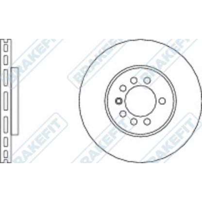 Photo Disque de frein APEC braking DK6028