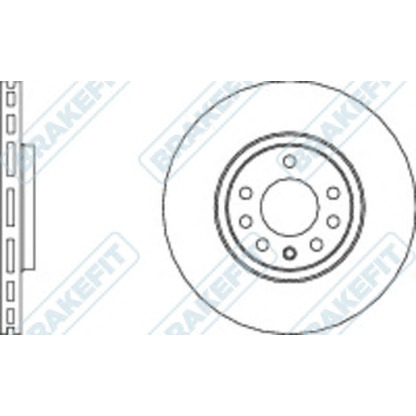 Фото Тормозной диск APEC braking DK6069