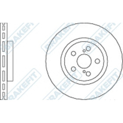 Photo Disque de frein APEC braking DK6083