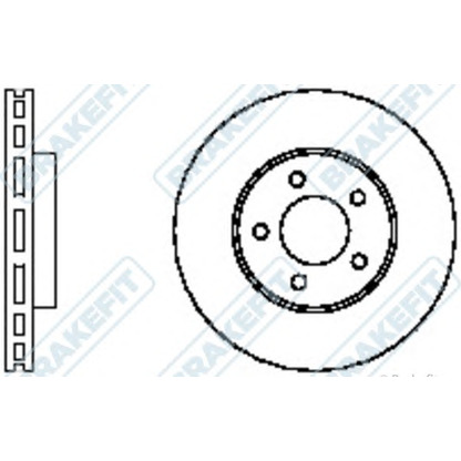 Zdjęcie Tarcza hamulcowa APEC braking DK6039