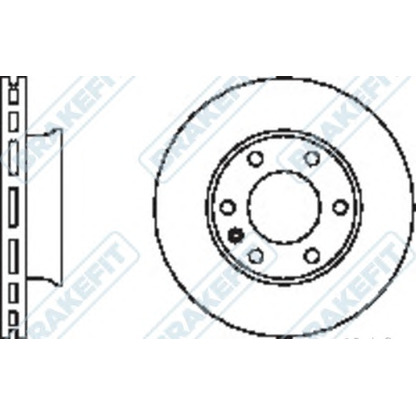 Photo Disque de frein APEC braking DK6100