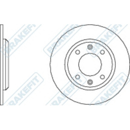 Foto Disco  freno APEC braking DK6003