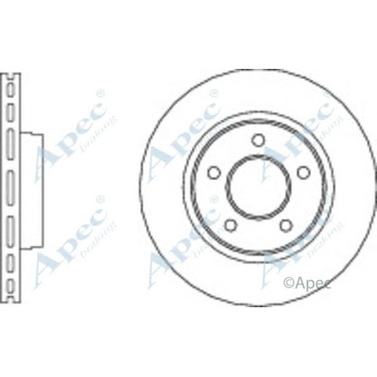 Photo Disque de frein APEC braking DSK3093