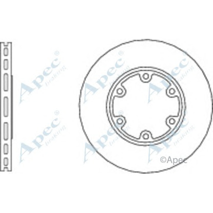 Foto Disco  freno APEC braking DSK3096