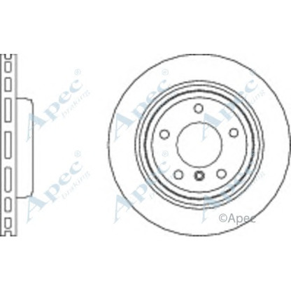 Foto Disco de freno APEC braking DSK3099