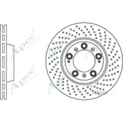 Photo Disque de frein APEC braking DSK3111