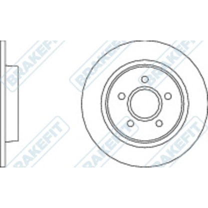 Фото Тормозной диск APEC braking DK6114