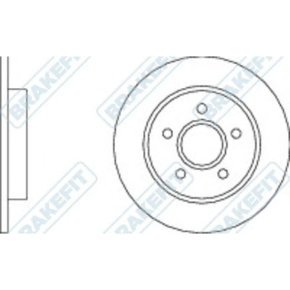 Photo Brake Disc APEC braking DK6119