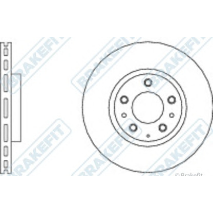 Photo Disque de frein APEC braking DK6123