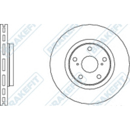 Photo Brake Disc APEC braking DK6132