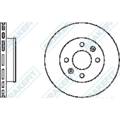 Photo Disque de frein APEC braking DK6134