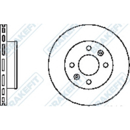 Photo Brake Disc APEC braking DK6134