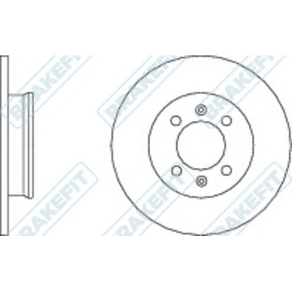 Zdjęcie Tarcza hamulcowa APEC braking DK6142