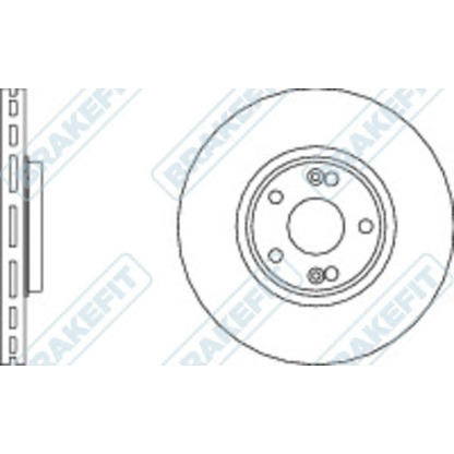 Фото Тормозной диск APEC braking DK6144