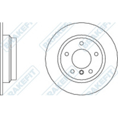 Photo Brake Disc APEC braking DK6148