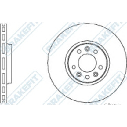 Фото Тормозной диск APEC braking DK6149