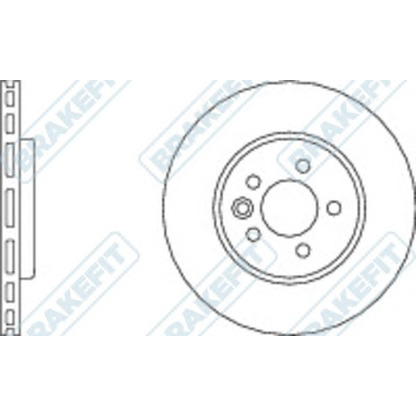 Zdjęcie Tarcza hamulcowa APEC braking DK6157