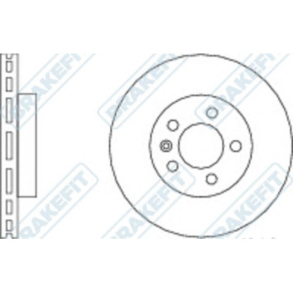 Фото Тормозной диск APEC braking DK6159