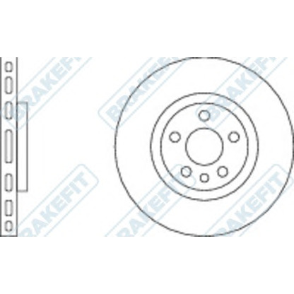 Photo Brake Disc APEC braking DK6161