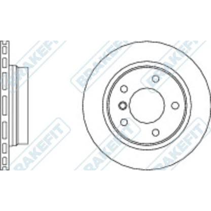 Photo Brake Disc APEC braking DK6163