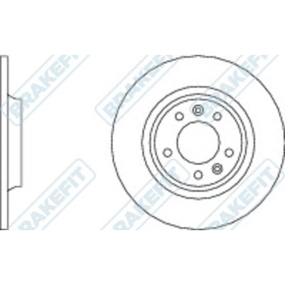 Photo Disque de frein APEC braking DK6164