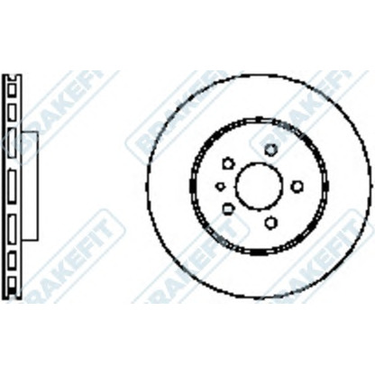 Foto Bremsscheibe APEC braking DK6172