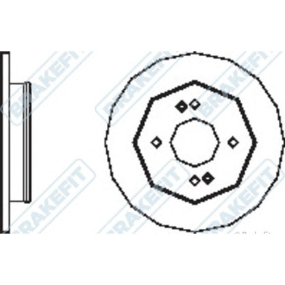 Foto Disco  freno APEC braking DK6177