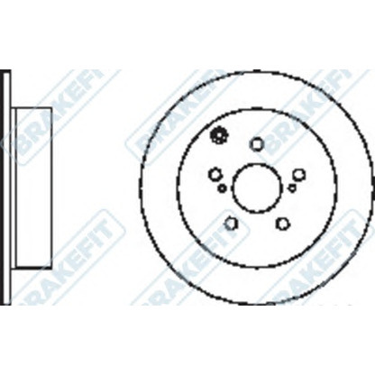 Photo Disque de frein APEC braking DK6178