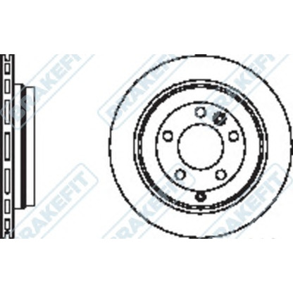 Photo Disque de frein APEC braking DK6183