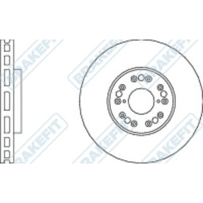 Photo Disque de frein APEC braking DK6184