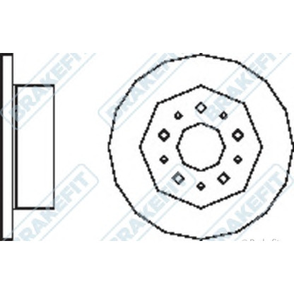 Photo Disque de frein APEC braking DK6185