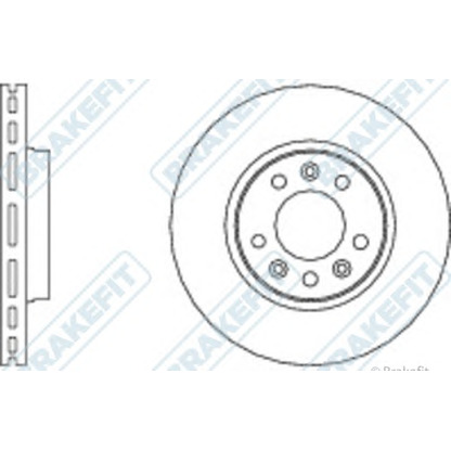 Photo Disque de frein APEC braking DK6188