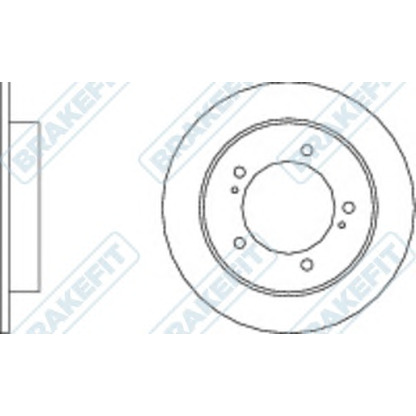 Photo Brake Disc APEC braking DK6193